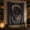 Guardian Of The Forgotten Realm Dragon Woven Relic Blanket