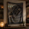 Even Guardians Need A Guardian Dragon Woven Relic Blanket