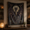Moonbloom Dragon Woven Relic Blanket