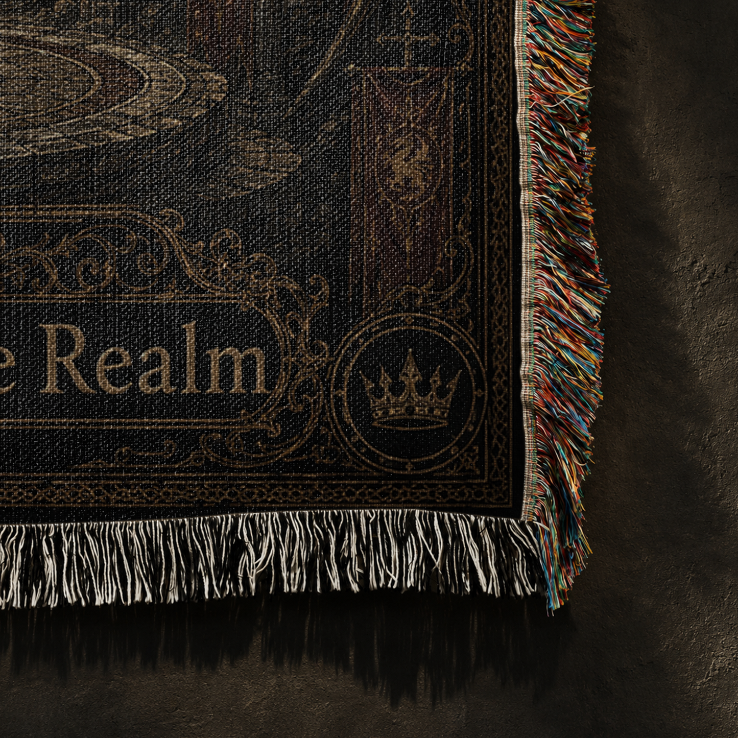 Chosen By The Realm Dragon Woven Relic Blanket