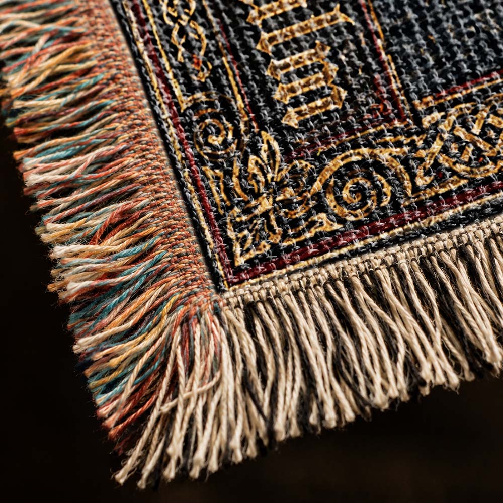 Marked By The Realm Dragon Woven Relic Blanket
