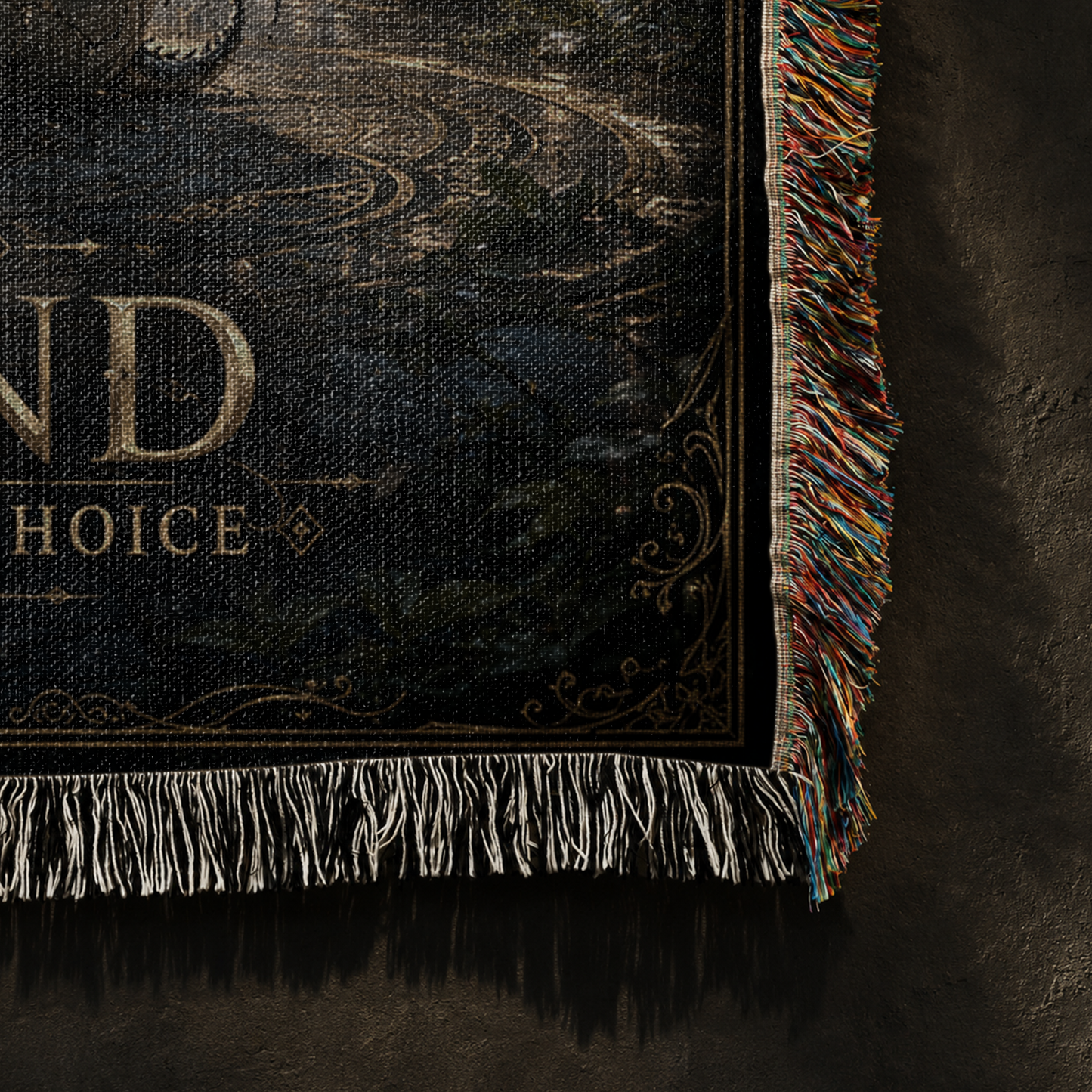 Every Legend Begins With A Choice Dragon Woven Relic Blanket