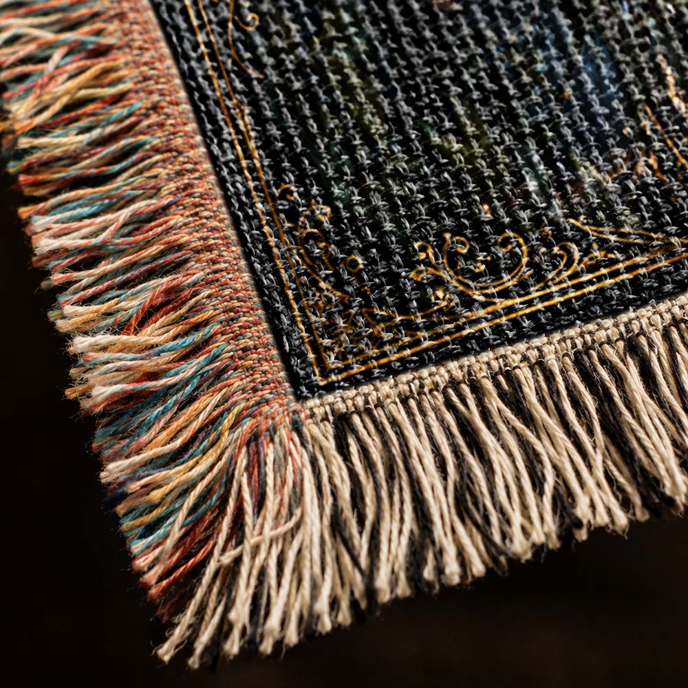 Every Legend Begins With A Choice Dragon Woven Relic Blanket