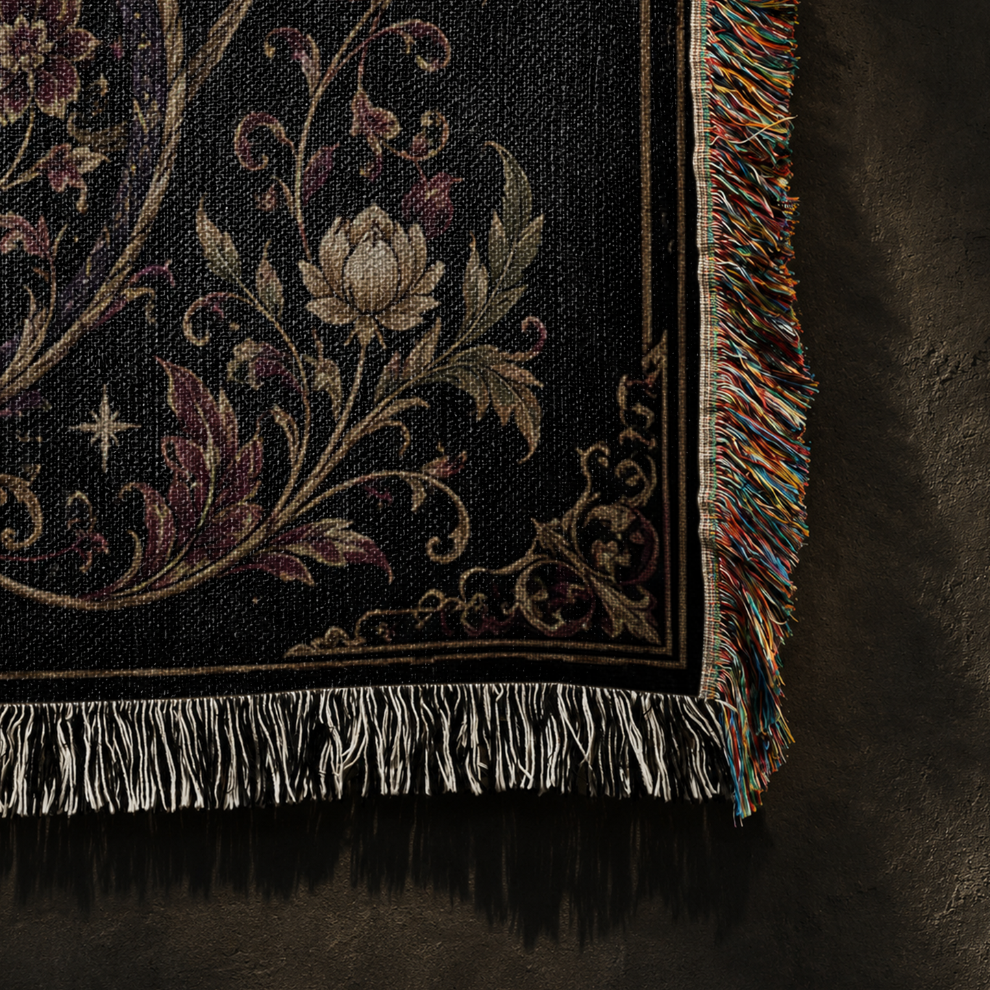 Moonbloom Dragon Woven Relic Blanket