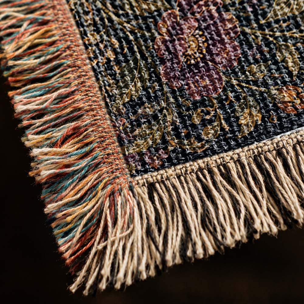 Moonrest Meadow Dragon Woven Relic Blanket