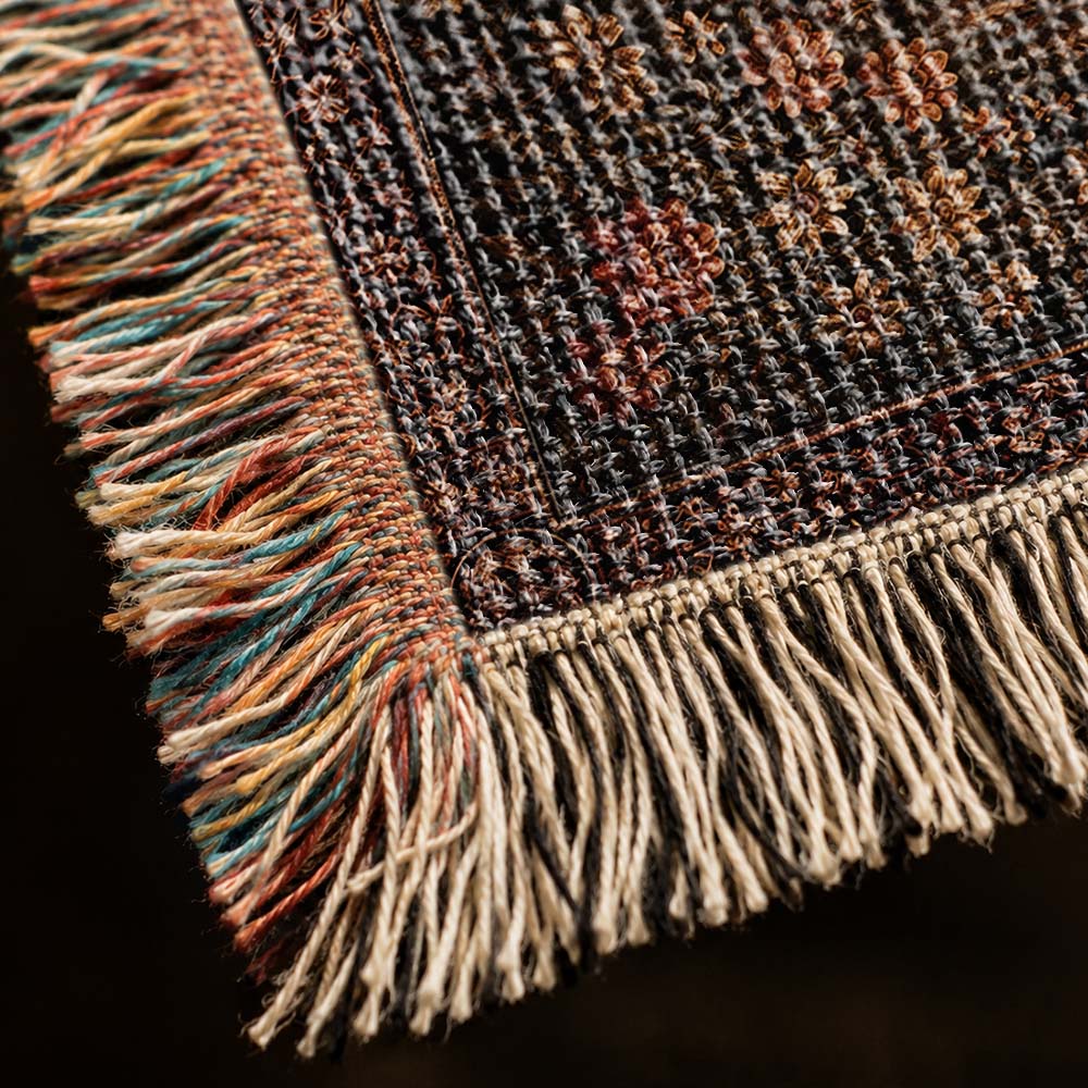 Golden Dragon Ruins Woven Relic