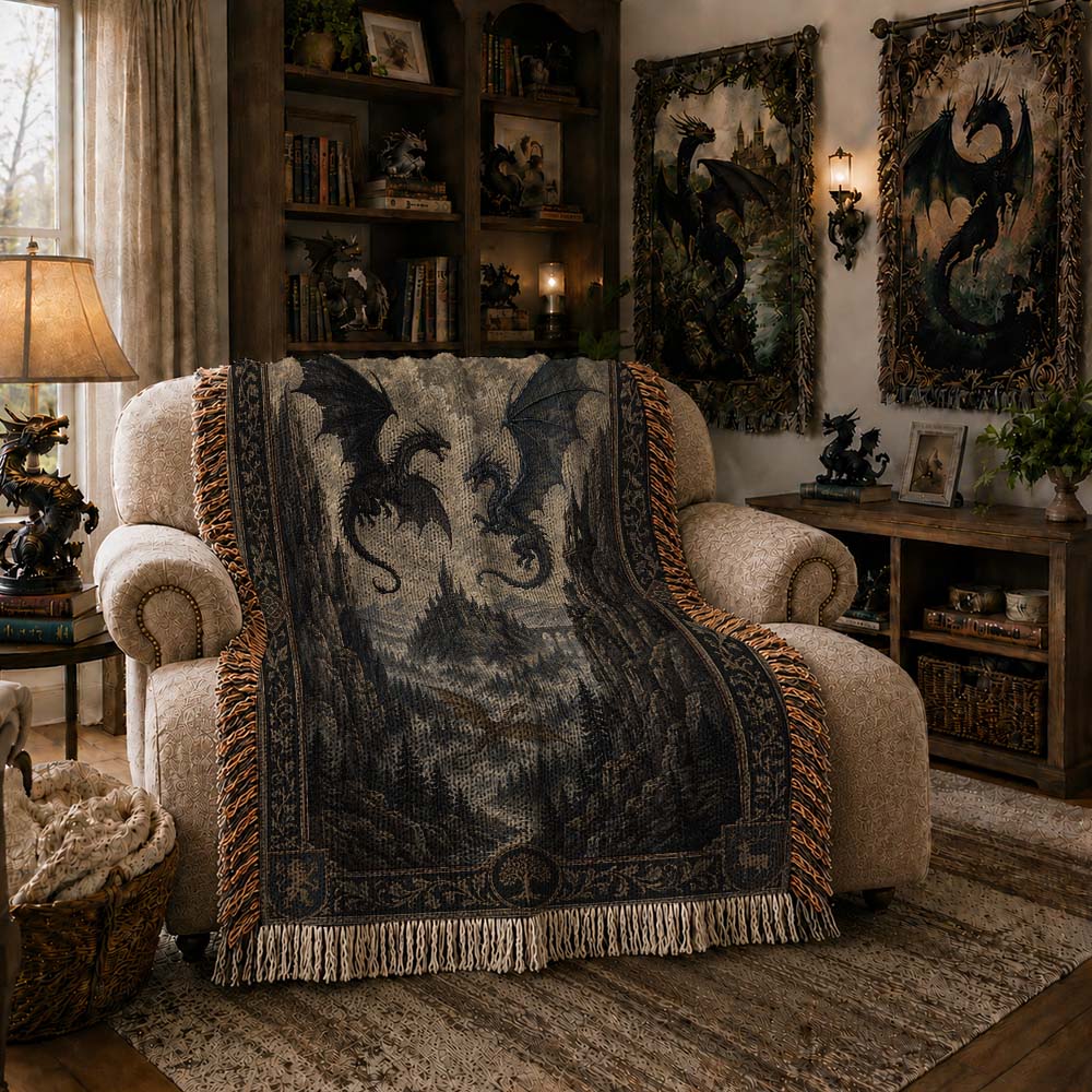 Dragonwatch Vale Woven Relic Blanket